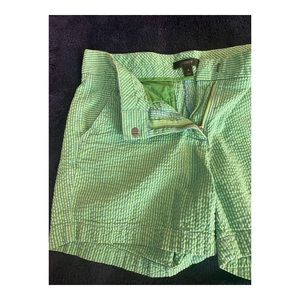 J. Crew seersucker shorts
